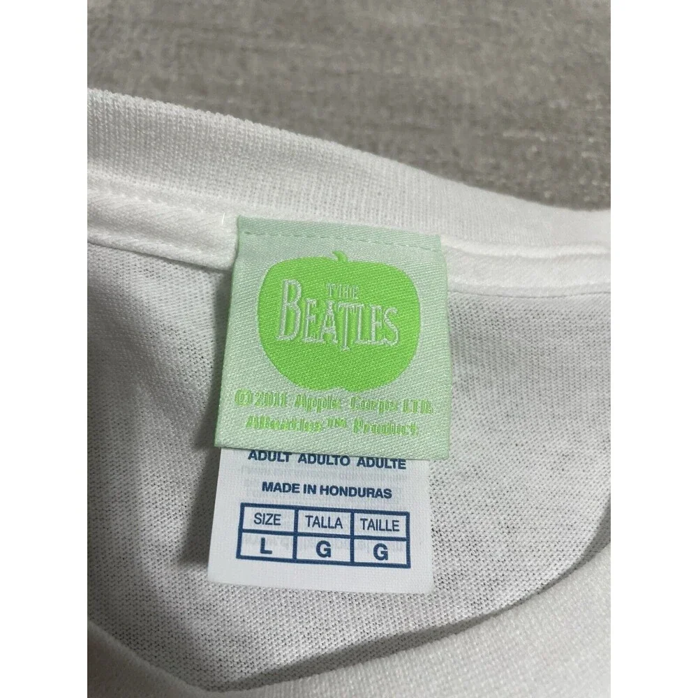 The Beatles T-Shirt Adults Large Anthology 2011 Official Licensed T Shirt NWOT - Picture 5 of 12